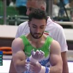 نام خلیج فارس روی پیراهن ژیمناست مدال‌آور ایران در آسیا
